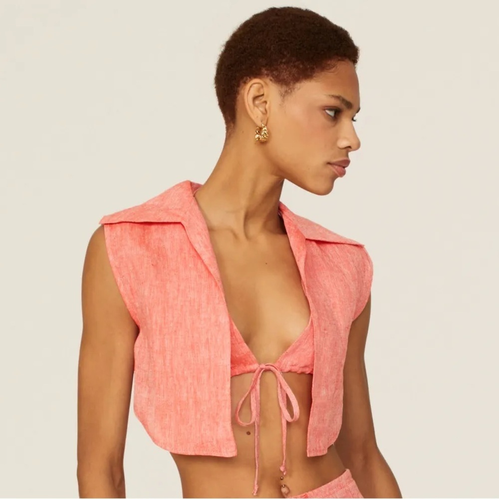 Matthew Bruch Vest with Triangle Top